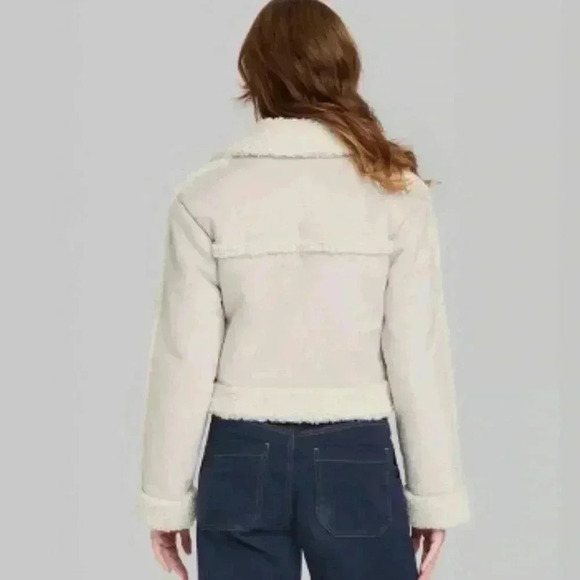Wild Fable Women's Faux Shearling Jacket Size XXS - Picture 12 of 12